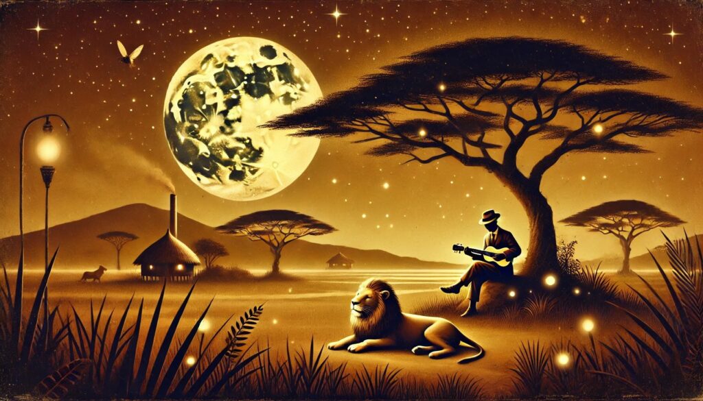 photo 1 lion sleeps tonight