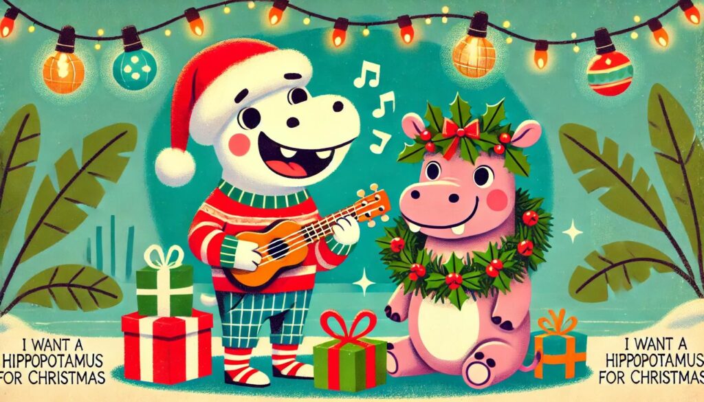 ukulele chords i want a hippopotamus for christmas